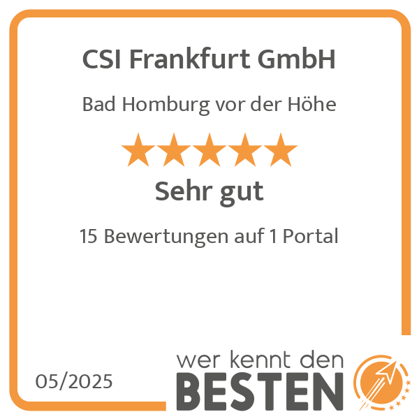 CSI Frankfurt GmbH in Bad Homburg vor der Höhe - Logo