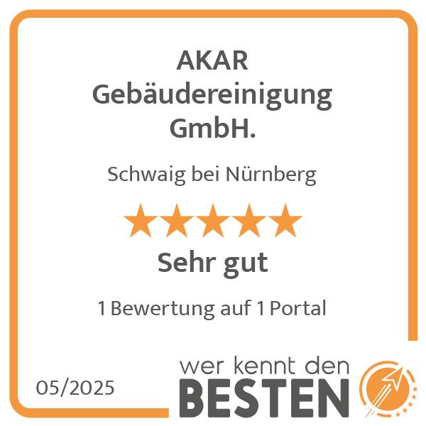 AKAR Gebäudereinigung GmbH. in Schwaig bei Nürnberg - Logo