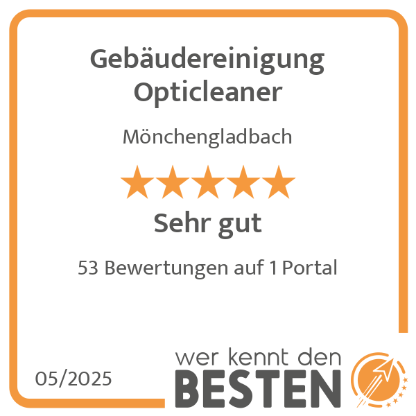Gebäudereinigung Opticleaner in Mönchengladbach - Logo