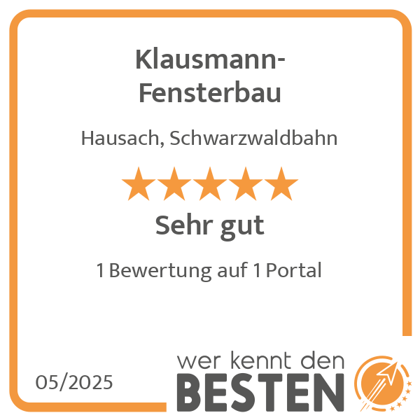 Klausmann- Fensterbau in Hausach - Logo