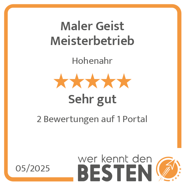 Maler Geist Meisterbetrieb in Hohenahr - Logo