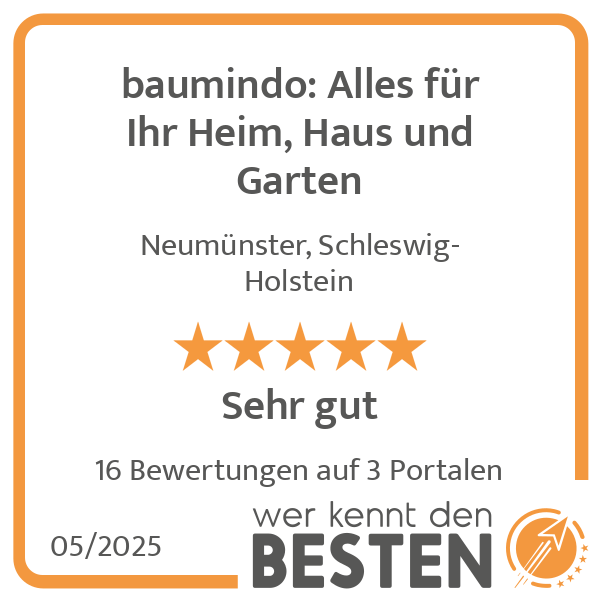 baumindo: Alles für Ihr Heim, Haus und Garten in Neumünster - Logo