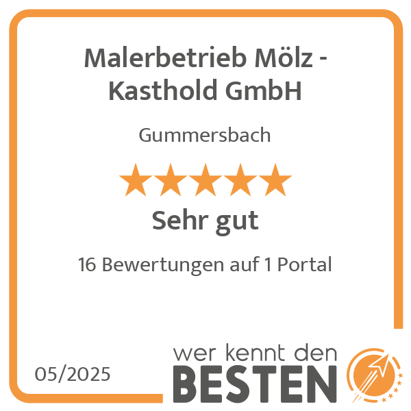 Malerbetrieb Mölz - Kasthold GmbH in Gummersbach - Logo