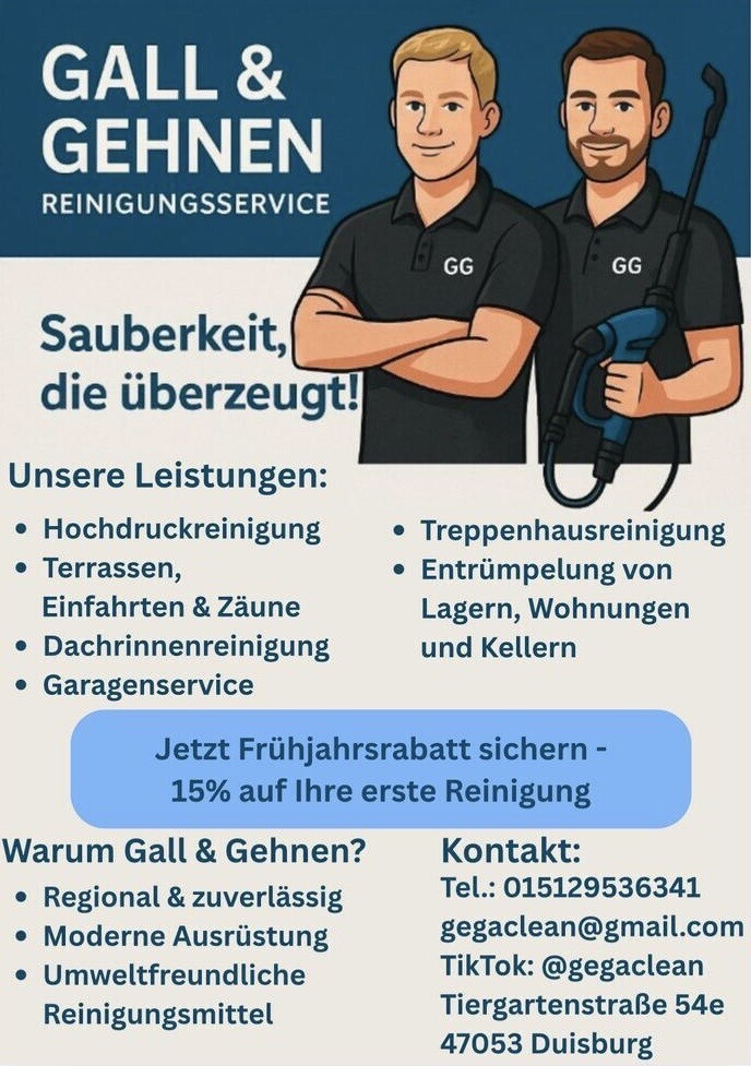 Gall Gehnen Reinigungsservice Gbr in Duisburg - Logo