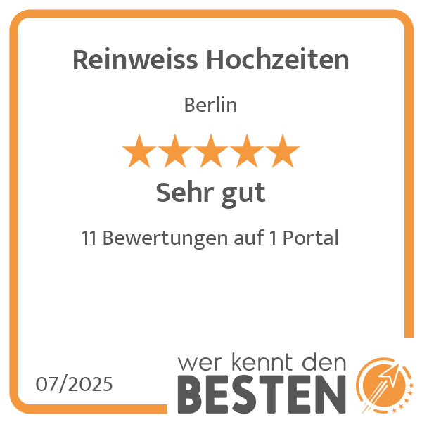 Reinweiss Hochzeiten in Berlin - Logo