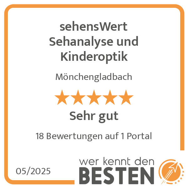 sehensWert Sehanalyse und Kinderoptik in Mönchengladbach - Logo