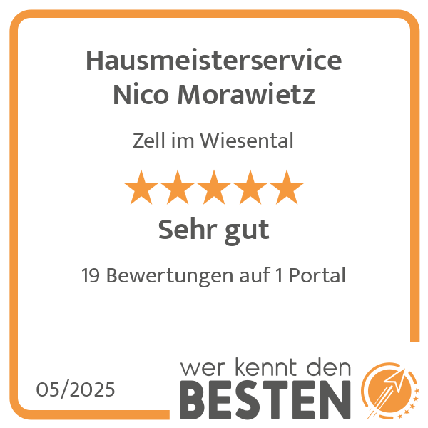 Hausmeisterservice Nico Morawietz in Zell im Wiesental - Logo Hausmeisterservice Nico Morawietz in Zell im Wiesental - Logo