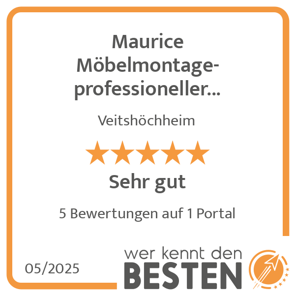 Maurice Möbelmontage-professioneller Bodenleger & Terrassenbauer in Veitshöchheim - Logo Maurice Möbelmontage-professioneller Bodenleger & Terrassenbauer in Veitshöchheim - Logo