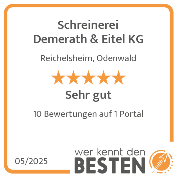Schreinerei Demerath & Eitel KG in Reichelsheim im Odenwald - Logo