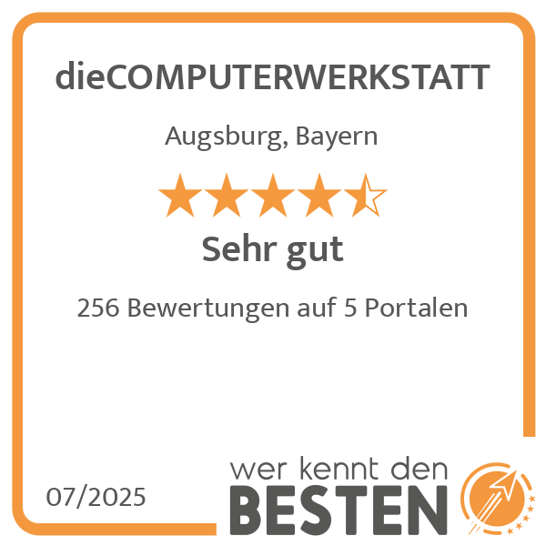 dieCOMPUTERWERKSTATT in Augsburg - Logo