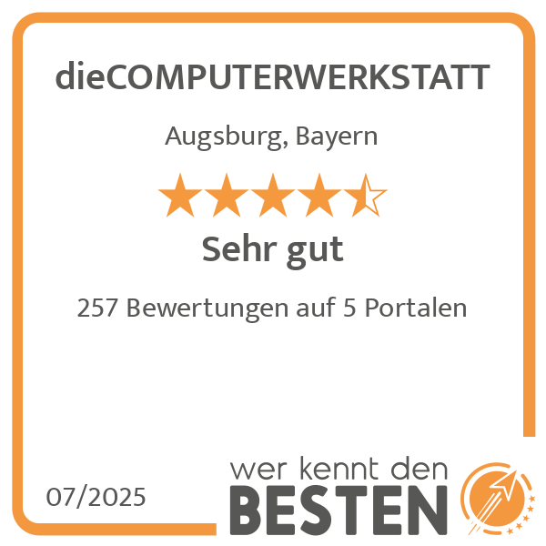 dieCOMPUTERWERKSTATT in Augsburg - Logo