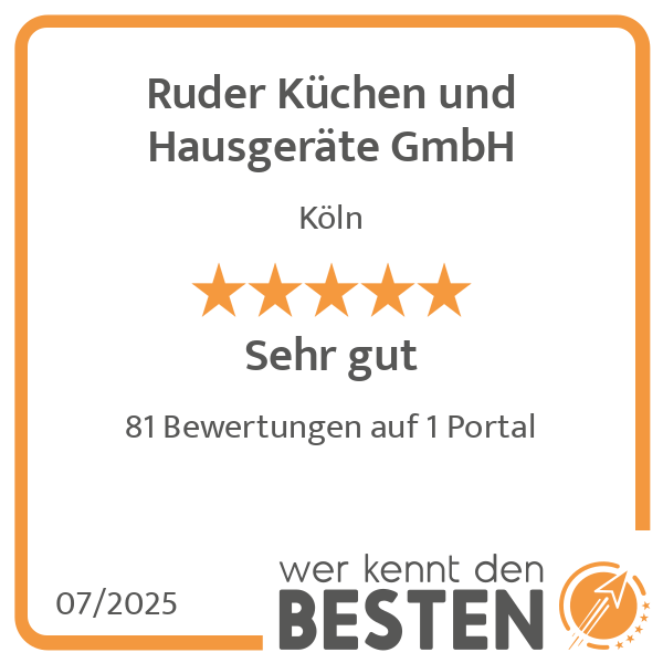 Ruder Küchen und Hausgeräte GmbH in Köln - Logo