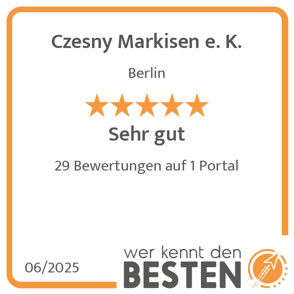 Czesny Markisen e. K. in Berlin - Logo