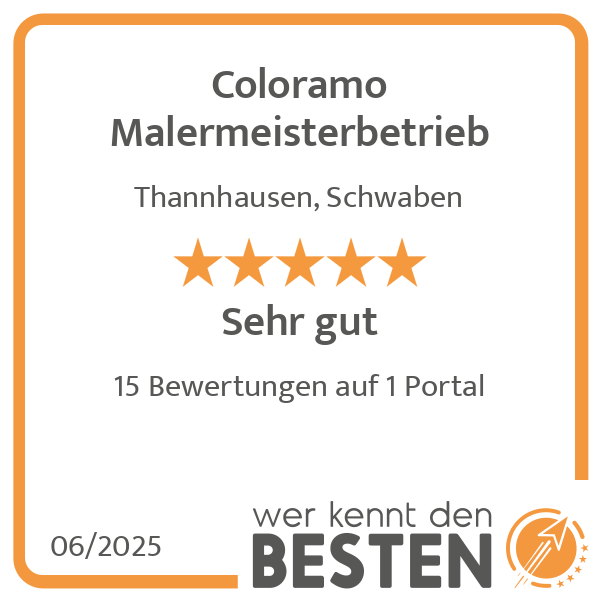 Coloramo Malermeisterbetrieb in Thannhausen in Schwaben - Logo Coloramo Malermeisterbetrieb in Thannhausen in Schwaben - Logo