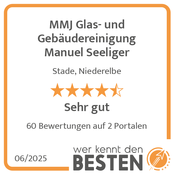 MMJ Glas- und Gebäudereinigung Manuel Seeliger in Stade - Logo