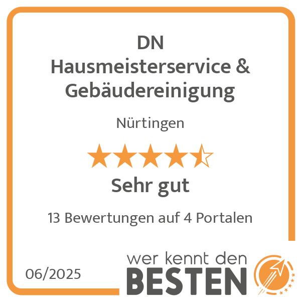 DN Hausmeisterservice & Gebäudereinigung in Nürtingen - Logo