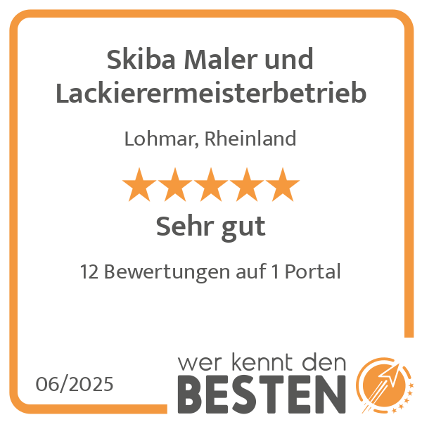 Skiba Maler und Lackierermeisterbetrieb in Lohmar - Logo