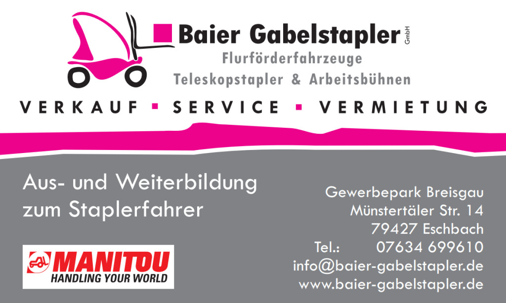 Logo von Baier Gabelstapler GmbH