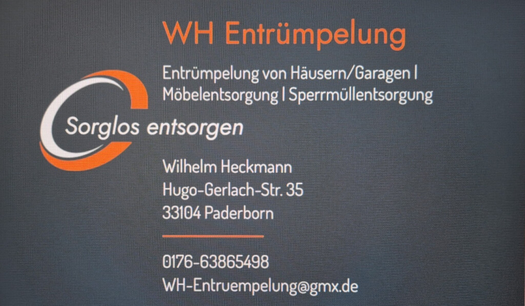 Wh-Entrümpelung in Paderborn - Logo