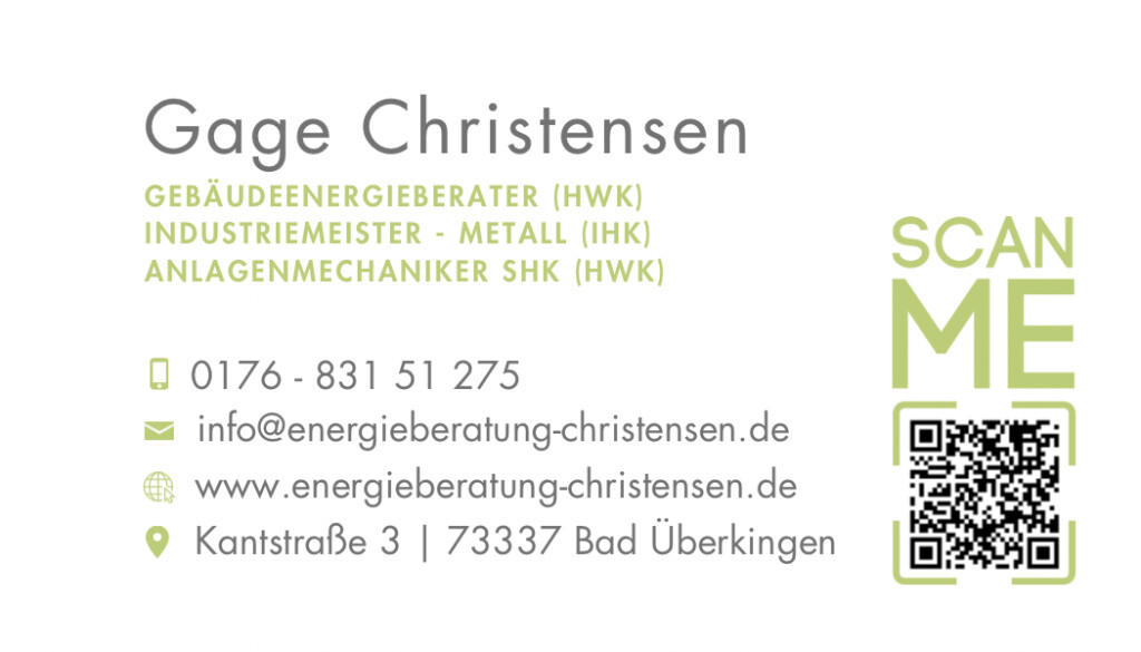 Energieberatung Christensen in Bad Überkingen - Logo Energieberatung Christensen in Bad Überkingen - Logo