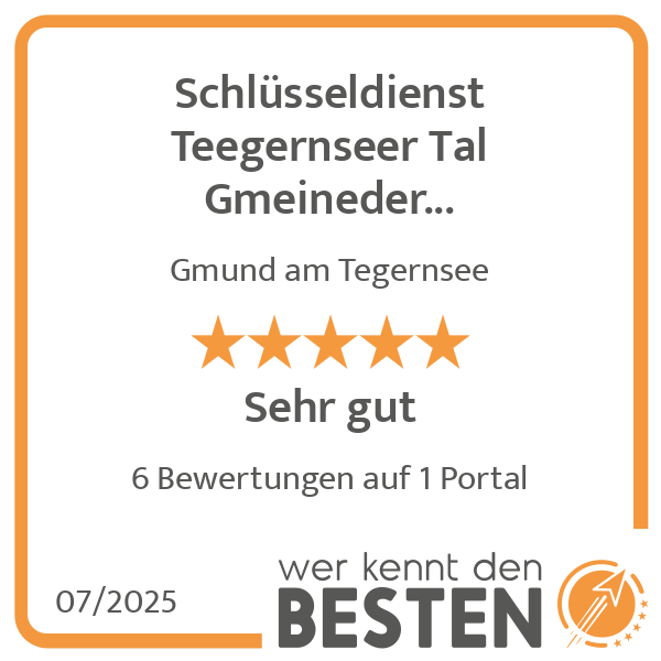 Schlüsseldienst Teegernseer Tal Gmeineder Sicherheitstechnik Thomas Gmeineder in Gmund am Tegernsee - Logo