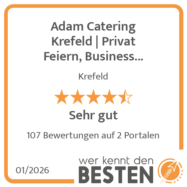 Adam Catering Krefeld | Privat Feiern, Business Ev …