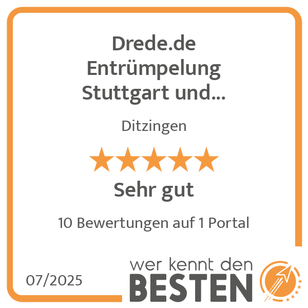 Drede.de Entrümpelung Stuttgart und Umgebung in Ditzingen - Logo
