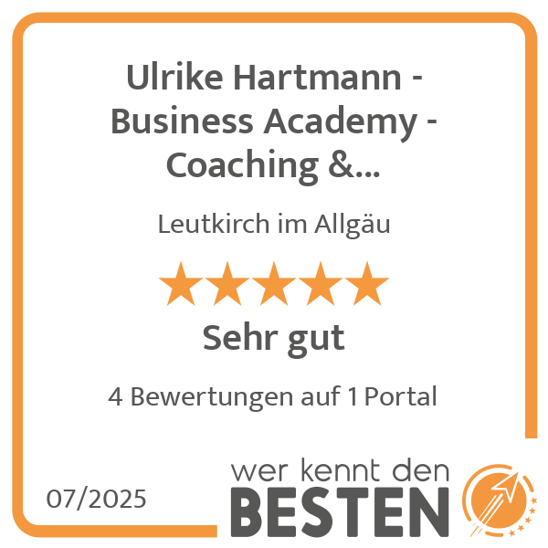 Ulrike Hartmann - Business Academy - Coaching & Consulting in Leutkirch im Allgäu - Logo