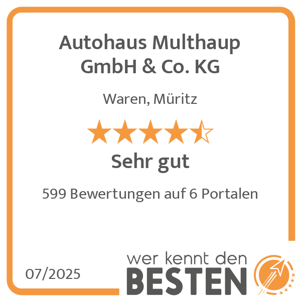 Autohaus Multhaup GmbH & Co. KG in Waren Müritz - Logo
