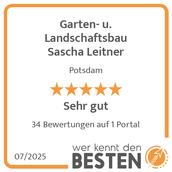 Garten- u. Landschaftsbau Sascha Leitner in Potsdam - Logo
