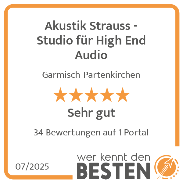 Akustik Strauss - Studio für High End Audio in Garmisch Partenkirchen - Logo