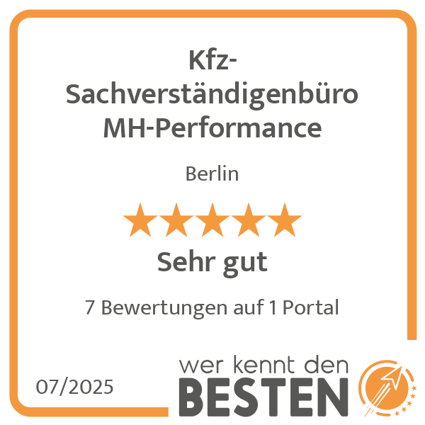 Kfz-Sachverständigenbüro MH-Performance in Berlin - Logo