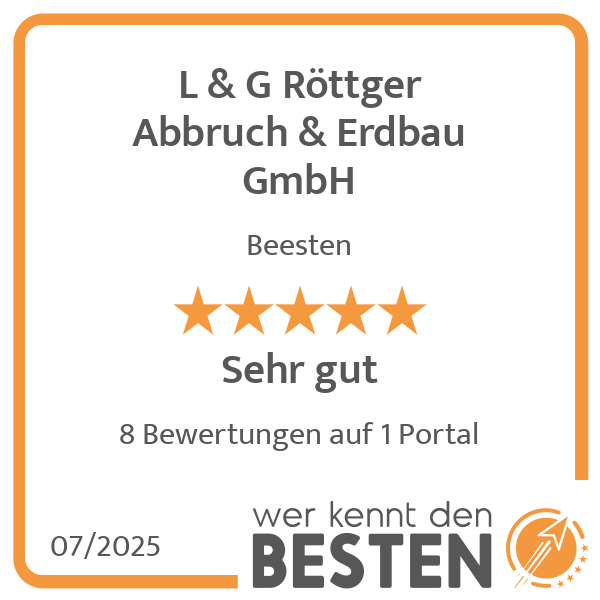 L & G Röttger Abbruch & Erdbau GmbH in Beesten - Logo