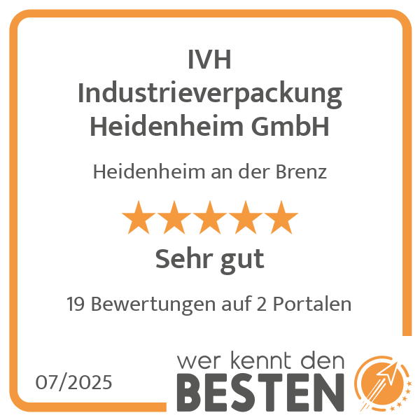 IVH Industrieverpackung Heidenheim GmbH in Heidenheim an der Brenz - Logo