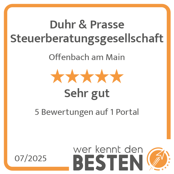 Duhr & Prasse Steuerberatungsgesellschaft in Offenbach am Main - Logo