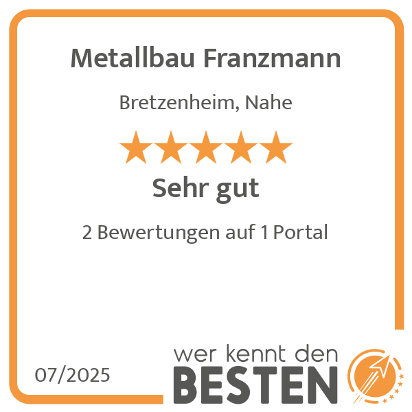 Metallbau Franzmann in Bretzenheim an der Nahe - Logo