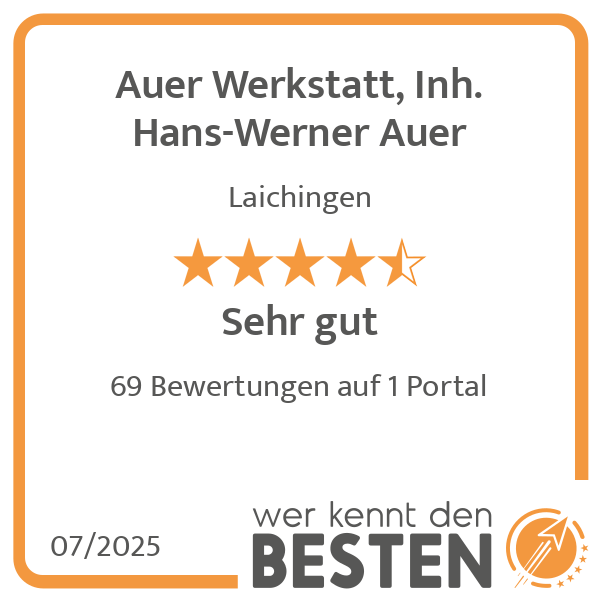 Auer Werkstatt, Inh. Hans-Werner Auer in Laichingen - Logo