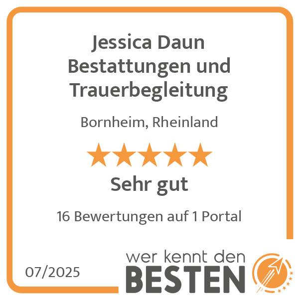 Jessica Daun Bestattungen und Trauerbegleitung in Bornheim im Rheinland - Logo
