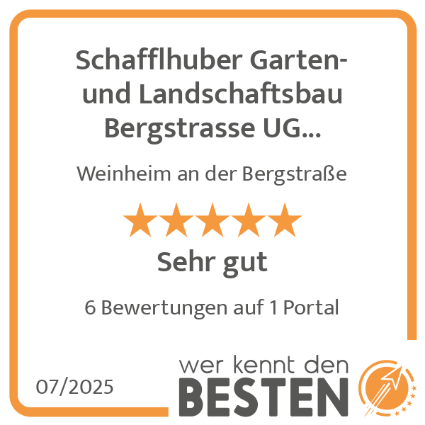 Schafflhuber Garten- und Landschaftsbau Bergstrasse UG (haftungsbeschränkt) in Weinheim an der Bergstraße - Logo