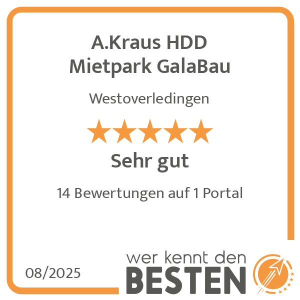 A.Kraus HDD Mietpark GalaBau in Westoverledingen - Logo