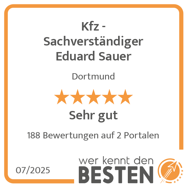 Kfz -Sachverständiger Eduard Sauer in Dortmund - Logo