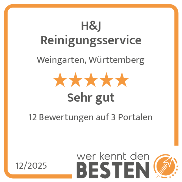 H&J Reinigungsservice - werkenntdenBESTEN.de Quali …