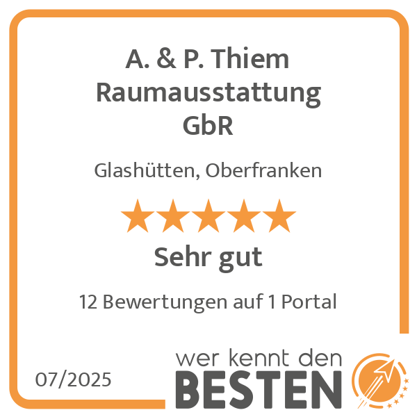 A. & P. Thiem Raumausstattung GbR in Glashütten in Oberfranken - Logo