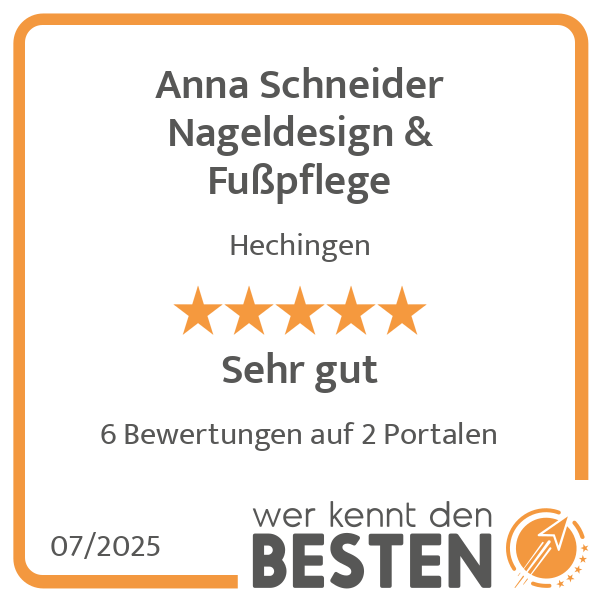Anna Schneider Nageldesign & Fußpflege in Hechingen - Logo