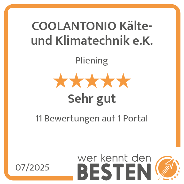 COOLANTONIO Kälte- und Klimatechnik e.K. in Pliening - Logo COOLANTONIO Kälte- und Klimatechnik e.K. in Pliening - Logo