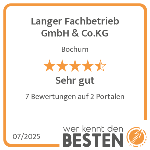 Langer Fachbetrieb GmbH & Co.KG in Bochum - Logo