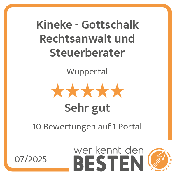 Kineke - Gottschalk Rechtsanwalt und Steuerberater in Wuppertal - Logo