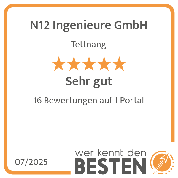 N12 Ingenieure GmbH in Tettnang - Logo