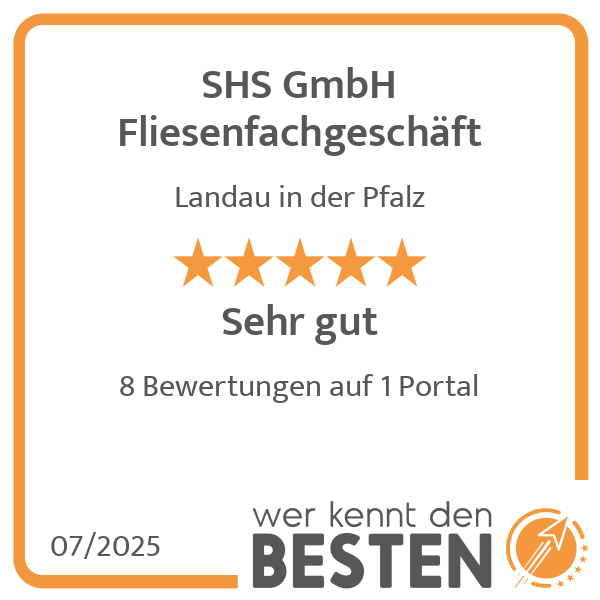 SHS GmbH Fliesenfachgeschäft in Landau in der Pfalz - Logo