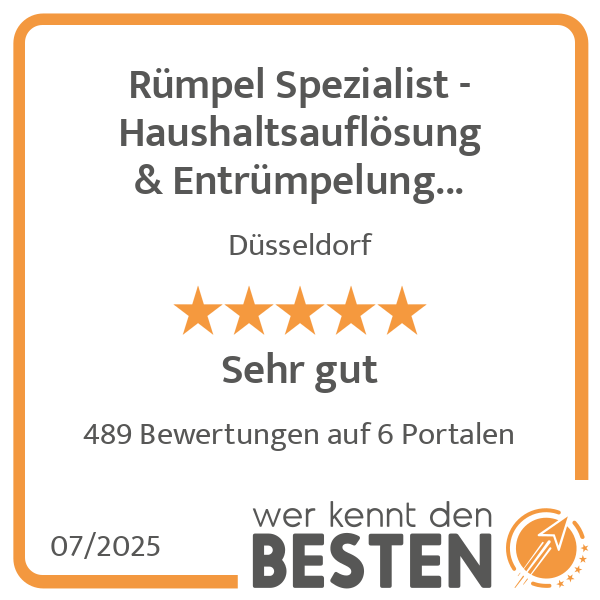 Rümpel Spezialist - Haushaltsauflösung & Entrümpelung Düsseldorf in Düsseldorf - Logo